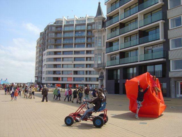 Panoramic View On Beach, Ships, Sea - Place To Be Ostend Exterior photo